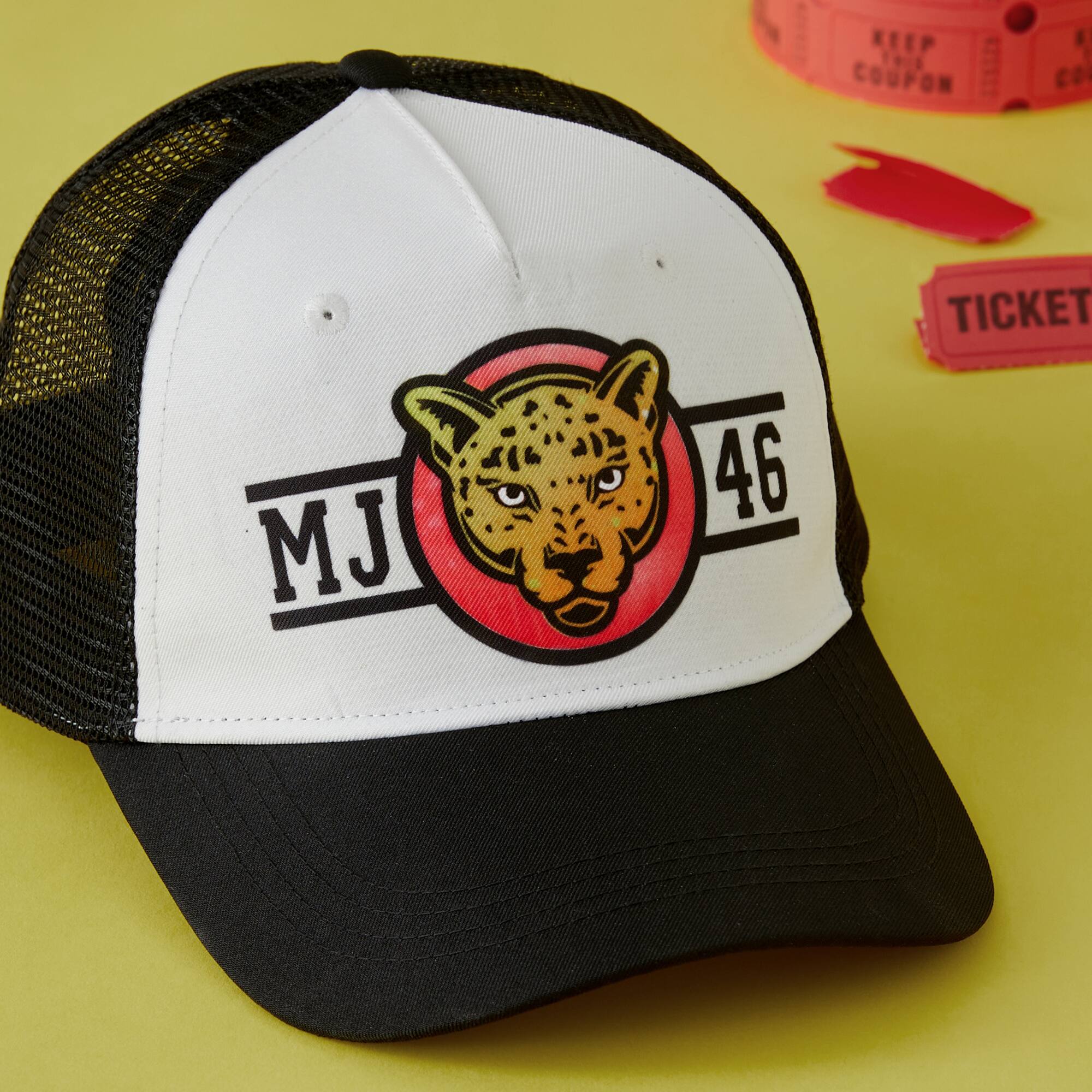 Cricut® Black/White Trucker Hat Blank